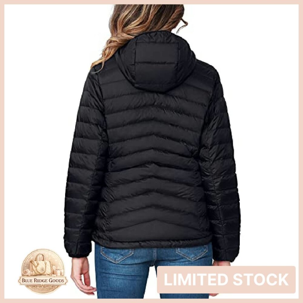 Lightweight Packable Down Jacket Hooded Puffer In… - image 6